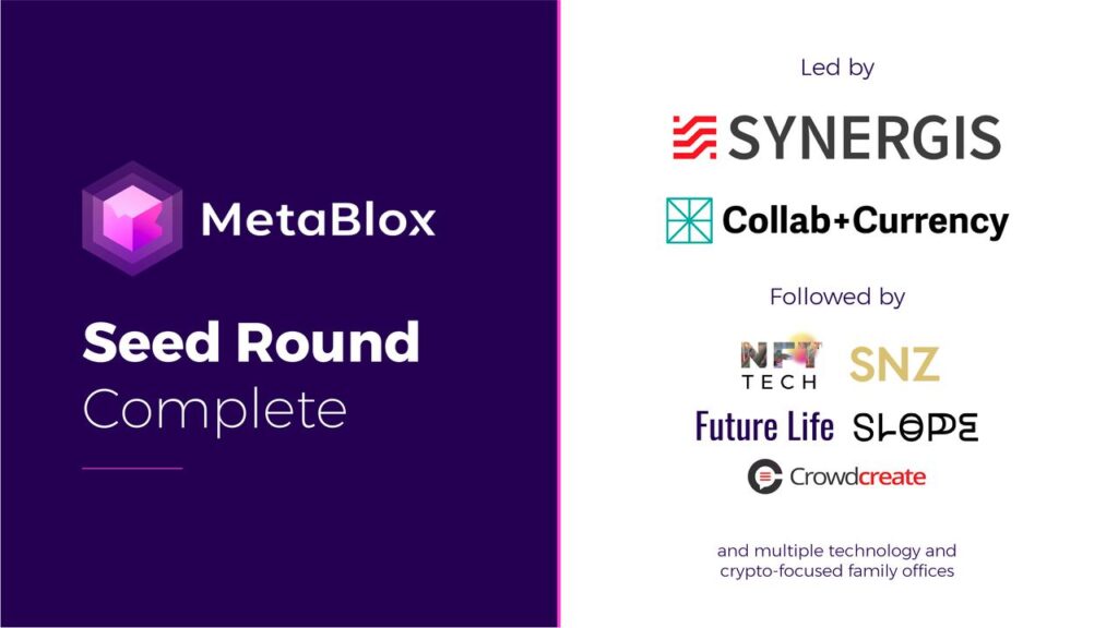 MetaBlox Concluded the Seed Round, Plans for the Future