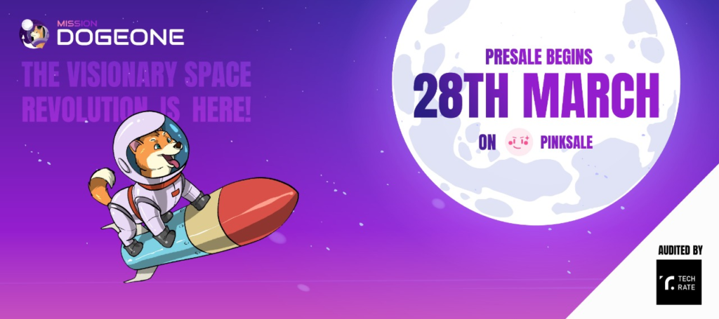 Dogeone Launches its Exclusive PreSale on PinkSale – March 28th 2022 Dogeone Launches its Exclusive PreSale on PinkSale – March 28th 2022