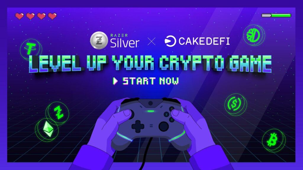 Cake DeFi Levels Up With Razer Silver Cake DeFi Levels Up With Razer Silver