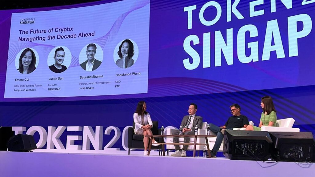 H.E. Justin Sun Spoke at TOKEN2049 H.E. Justin Sun Spoke at TOKEN2049