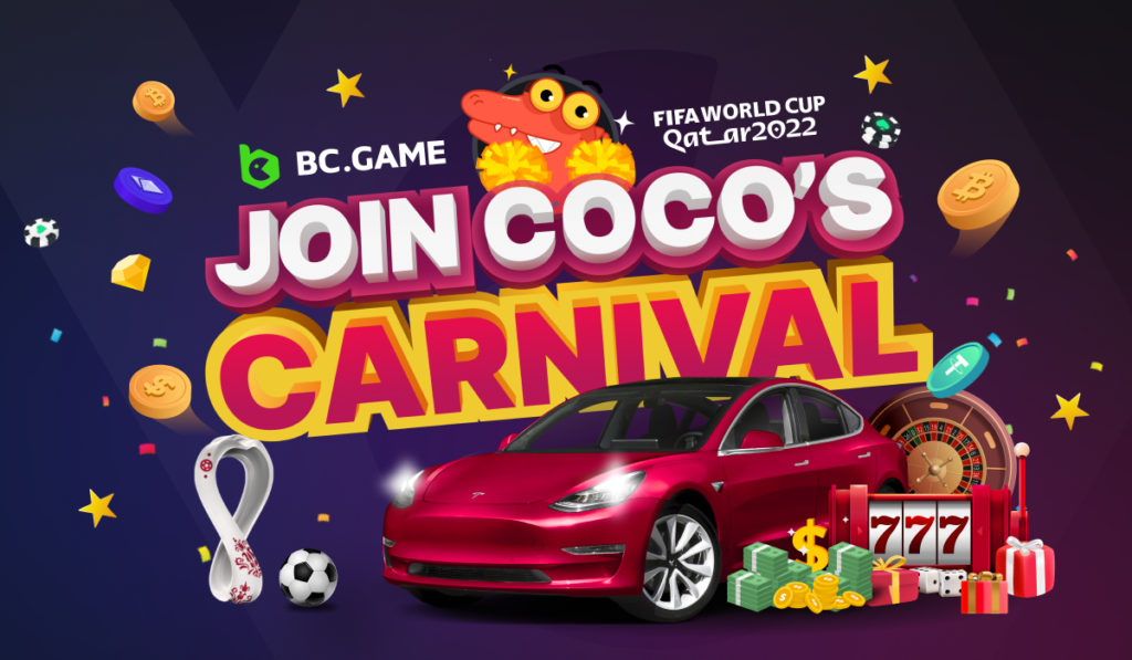 BC.GAME’s World Cup Carnival Offers $2.1M and a Tesla in Prizes BC.GAME’s World Cup Carnival Offers $2.1M and a Tesla in Prizes
