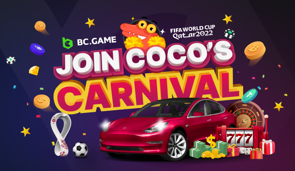 BC.GAME’s World Cup Carnival Offers $2.1M and a Tesla in Prizes