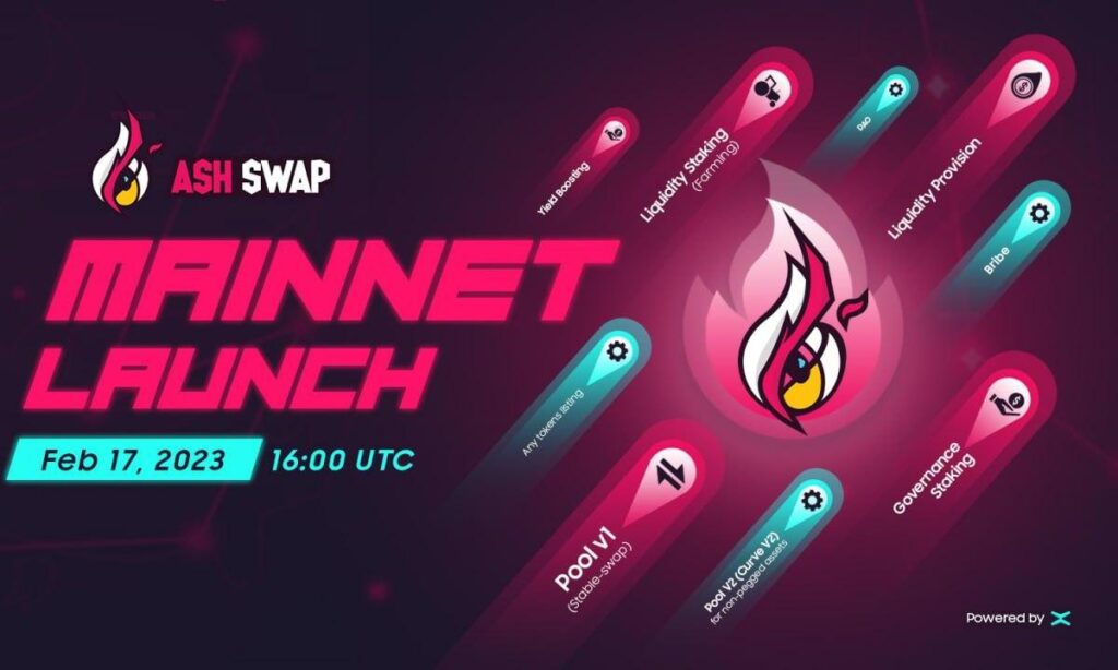 AshSwap the first stable-swap DEX Launches on MultiversX Mainnet AshSwap the first stable-swap DEX Launches on MultiversX Mainnet