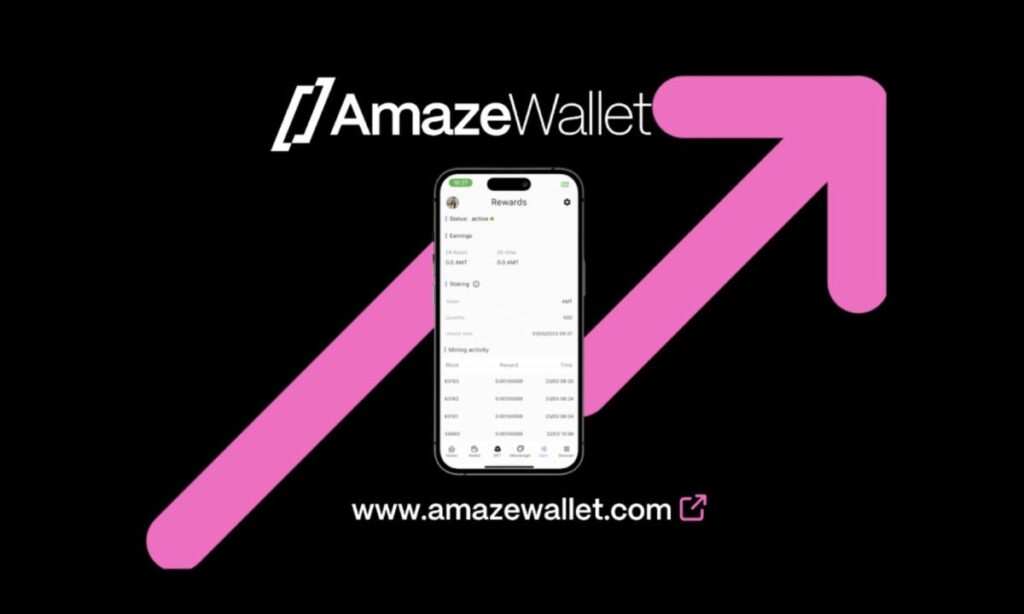 AmazeWallet pre-launch mining skyrockets 3,293% in 1 month AmazeWallet pre-launch mining skyrockets 3,293% in 1 month