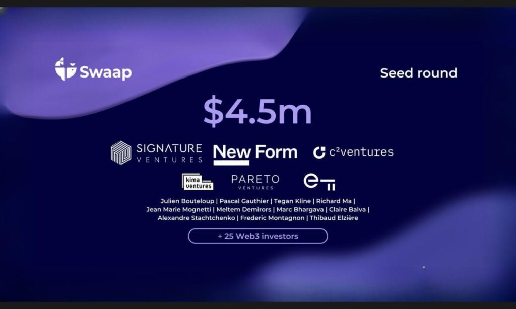 Swaap Closes $4.5M Seed Round and Announces Upcoming v2 Launch Swaap Closes $4.5M Seed Round and Announces Upcoming v2 Launch