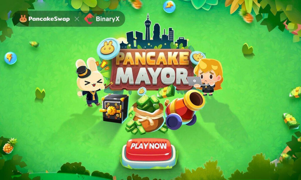BinaryX launches city building game Pancake Mayor on PancakeSwap’s new marketplace BinaryX launches city building game Pancake Mayor on PancakeSwap’s new marketplace
