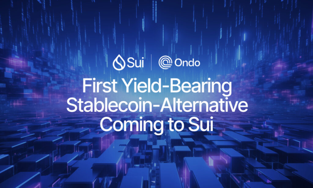 Ondo Finance Brings Real-World Assets and Yield-Bearing Stablecoin-Alternative, USDY, to Sui Ondo Finance Brings Real-World Assets and Yield-Bearing Stablecoin-Alternative, USDY, to Sui