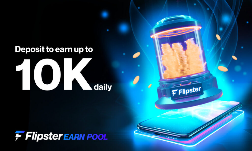 Flipster Launches New Earn Pool Feature Allowing Users to Earn Up To 10K USDT Daily on Their Crypto Flipster Launches New Earn Pool Feature Allowing Users to Earn Up To 10K USDT Daily on Their Crypto