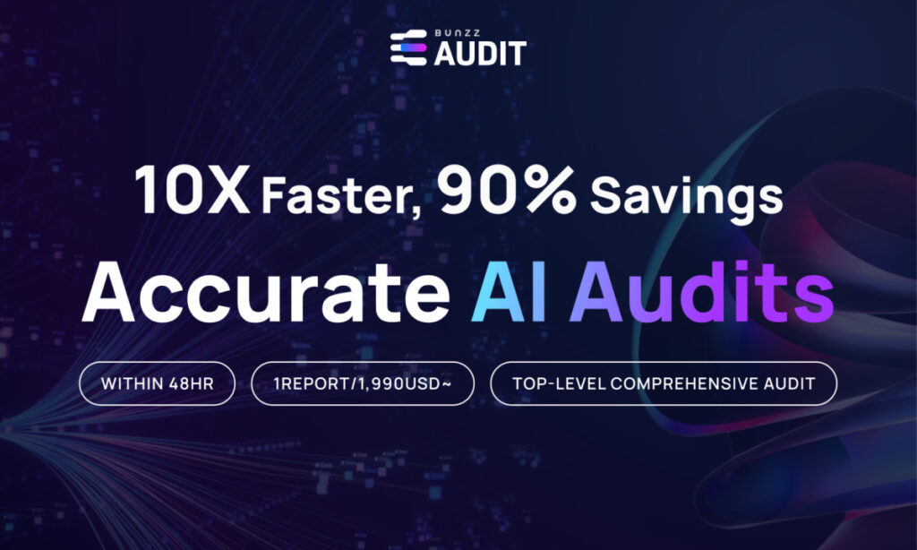 The AI-Based Smart Contract Audit Firm “Bunzz Audit” Has Officially Launched The AI-Based Smart Contract Audit Firm “Bunzz Audit” Has Officially Launched