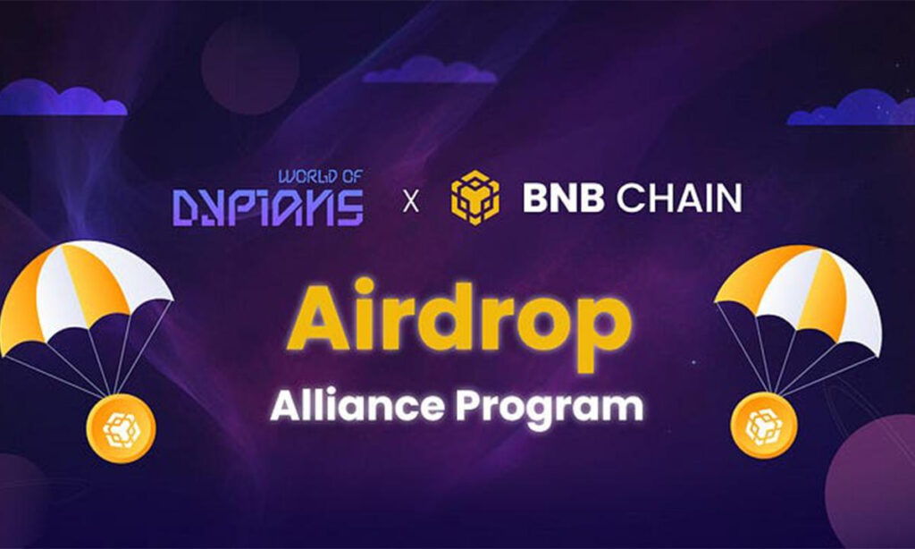 World of Dypians Offers Up to 1M $WOD and $225,000 in Premium Subscriptions via the BNB Chain Airdrop Alliance Program World of Dypians Offers Up to 1M $WOD and $225,000 in Premium Subscriptions via the BNB Chain Airdrop Alliance Program