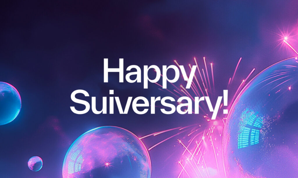 Sui Turns One: Debut Year of Growth and Tech Breakthroughs Puts Sui at Forefront of Web3 Sui Turns One: Debut Year of Growth and Tech Breakthroughs Puts Sui at Forefront of Web3