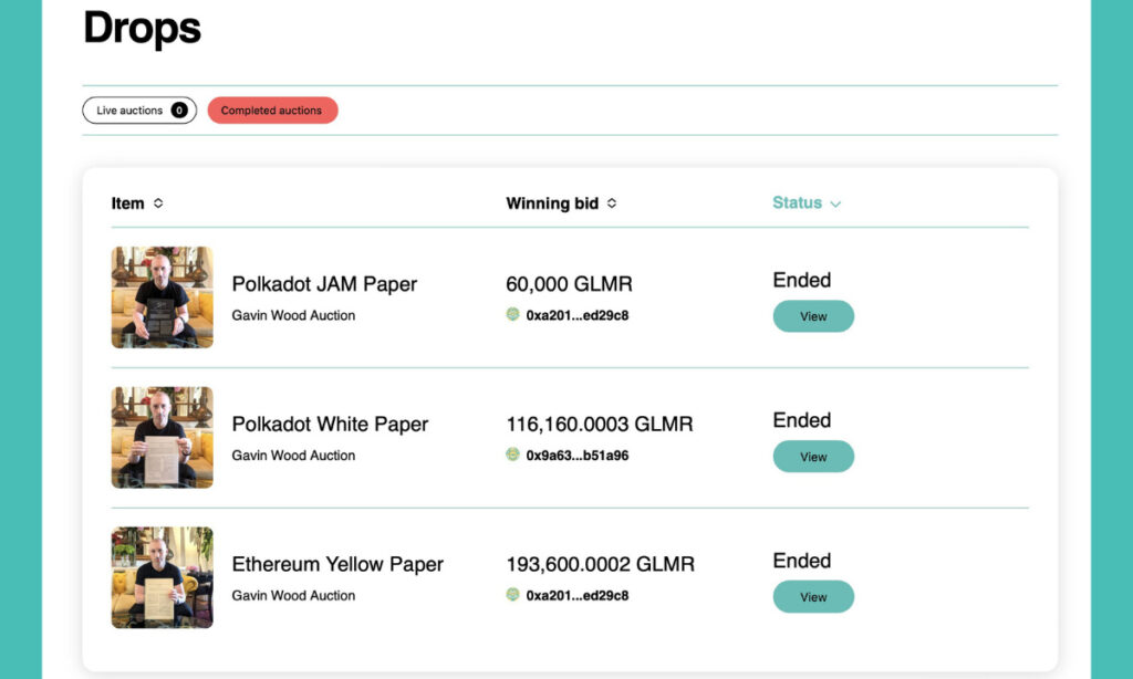 GBM Auctions Hosts First Charity Bid-to-Earn Auction for Polkadot Ecosystem GBM Auctions Hosts First Charity Bid-to-Earn Auction for Polkadot Ecosystem