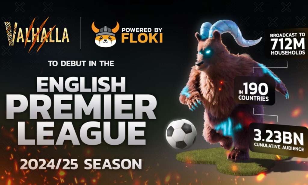 Floki Announces Major Ad Campaign for Valhalla in the English Premier League for 2024-25 Season Floki Announces Major Ad Campaign for Valhalla in the English Premier League for 2024-25 Season