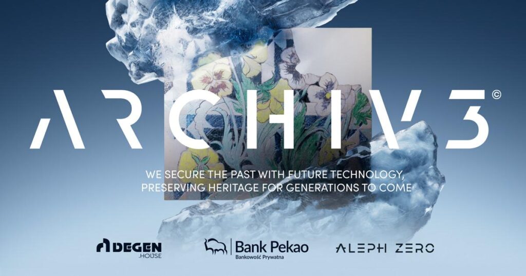 ARCHIV3: Poland’s Second-Largest Bank Chooses Aleph Zero to Tokenize Historical Art ARCHIV3: Poland’s Second-Largest Bank Chooses Aleph Zero to Tokenize Historical Art