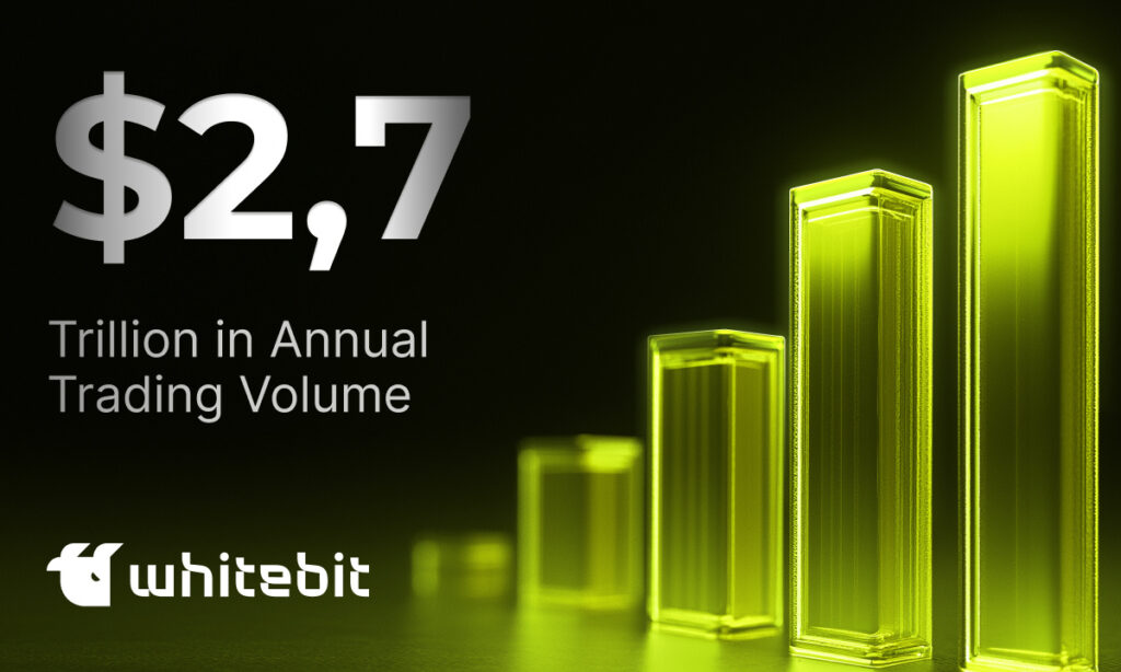 WhiteBIT’s Institutional Focus Drives Trading Volume to Record $2.7 Trillion in 2024 WhiteBIT’s Institutional Focus Drives Trading Volume to Record $2.7 Trillion in 2024