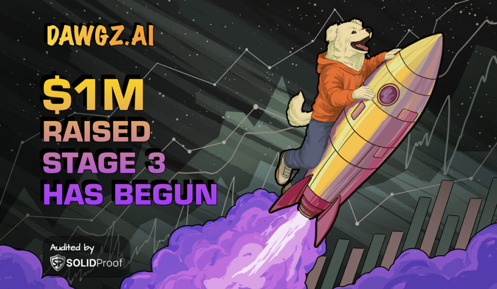 New AI Meme Coin, Dawgz AI, Crosses $1 Million in Its Third Presale Round New AI Meme Coin, Dawgz AI, Crosses $1 Million in Its Third Presale Round