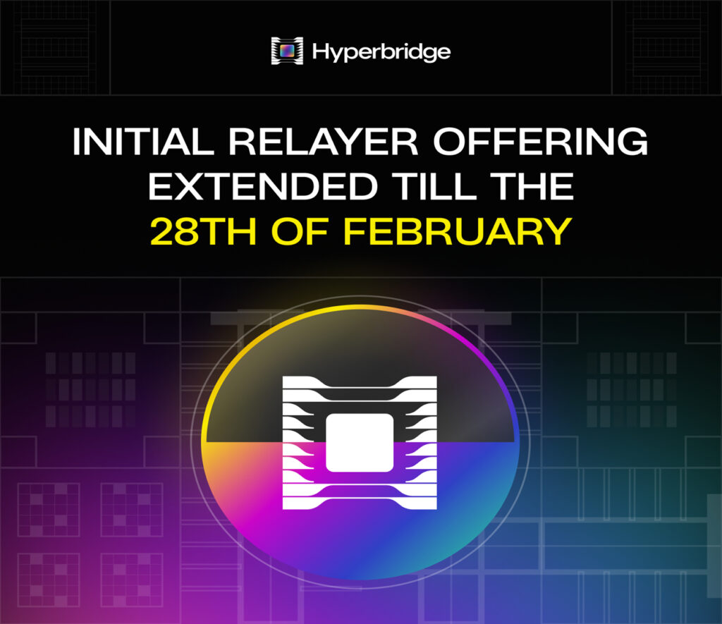 Polkadot Rollup, Hyperbridge, Extends Initial Relayer Offering After Selling Over 52 Million Tokens Polkadot Rollup, Hyperbridge, Extends Initial Relayer Offering After Selling Over 52 Million Tokens