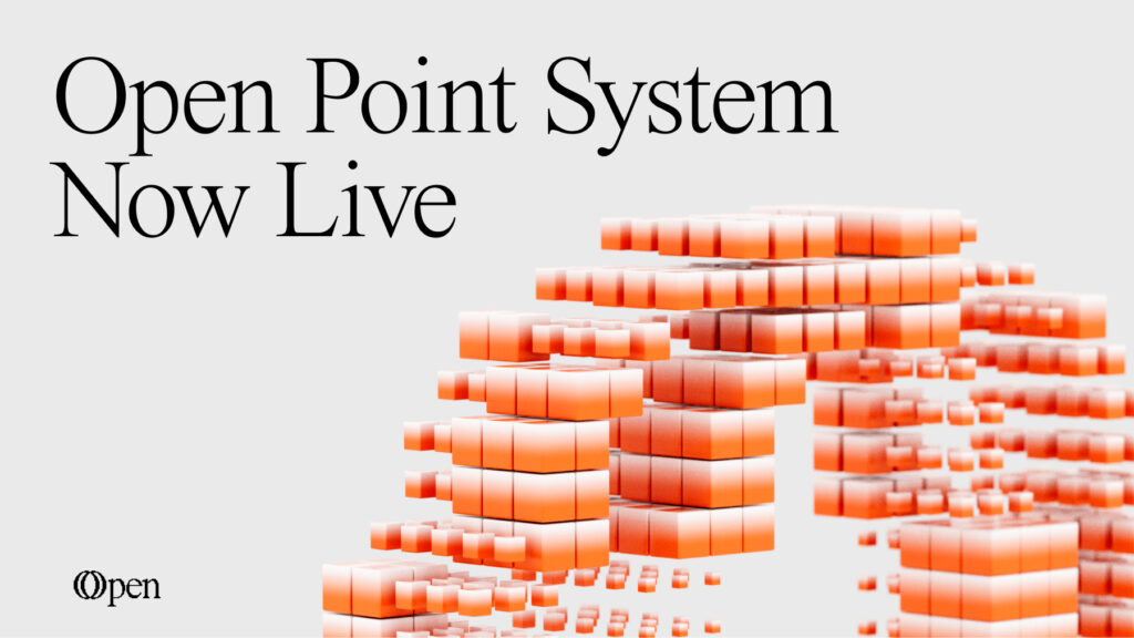 To Catalyze AI Infrastructure – Open launches WEBisOpen Point System To Catalyze AI Infrastructure – Open launches WEBisOpen Point System