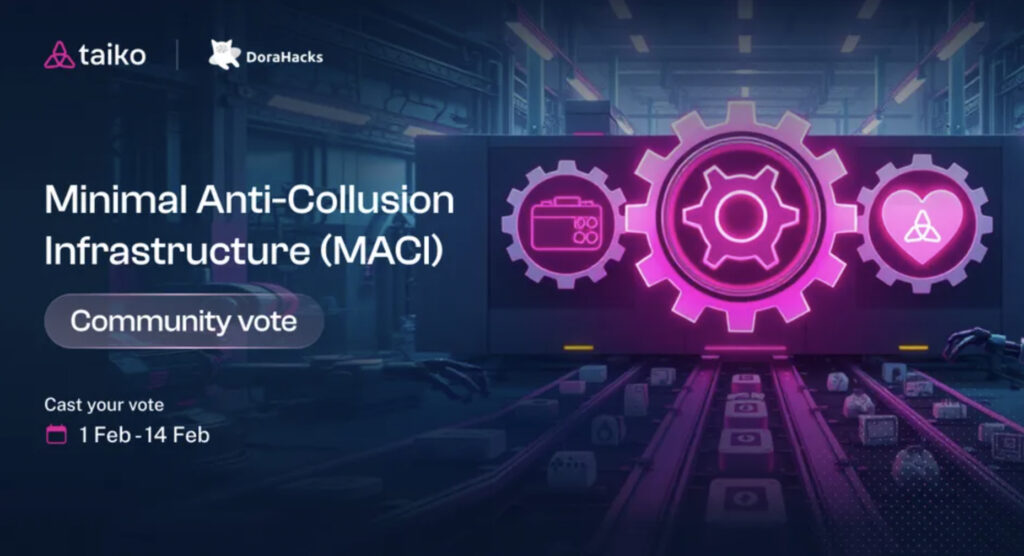 Ethereum L2 Taiko and DoraHacks Are Launching the Largest Anonymous Community Vote in Crypto History Ethereum L2 Taiko and DoraHacks Are Launching the Largest Anonymous Community Vote in Crypto History