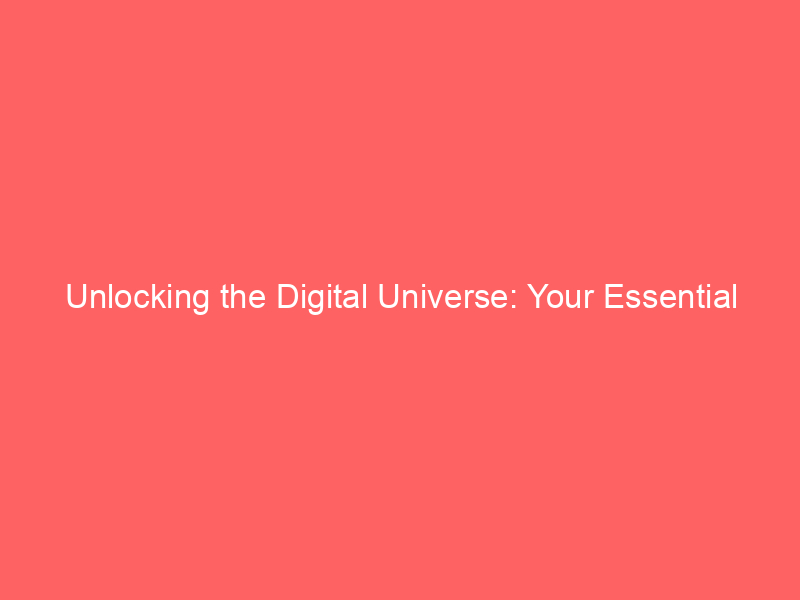 Unlocking the Digital Universe: Your Essential Beginner’s Handbook to Crypto and Blockchain