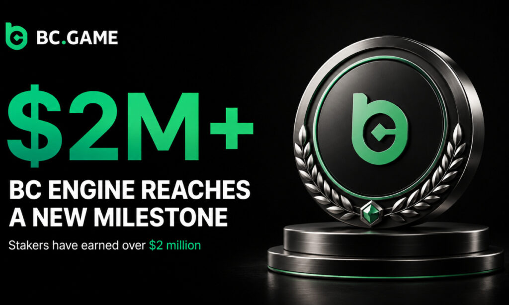 BC.GAME: BC Engine Stakers Have Earned Over $2M in Rewards BC.GAME: BC Engine Stakers Have Earned Over $2M in Rewards