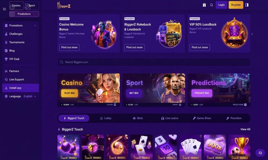BiggerZ: Building a Fairness-First Crypto Casino, Sportsbook and Prediction Markets Platform BiggerZ: Building a Fairness-First Crypto Casino, Sportsbook and Prediction Markets Platform